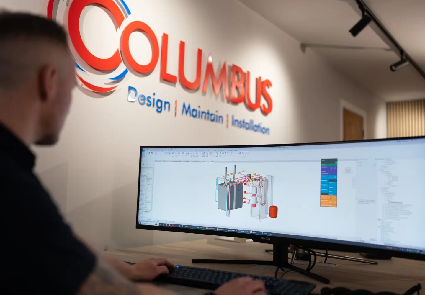 Columbus heating system design